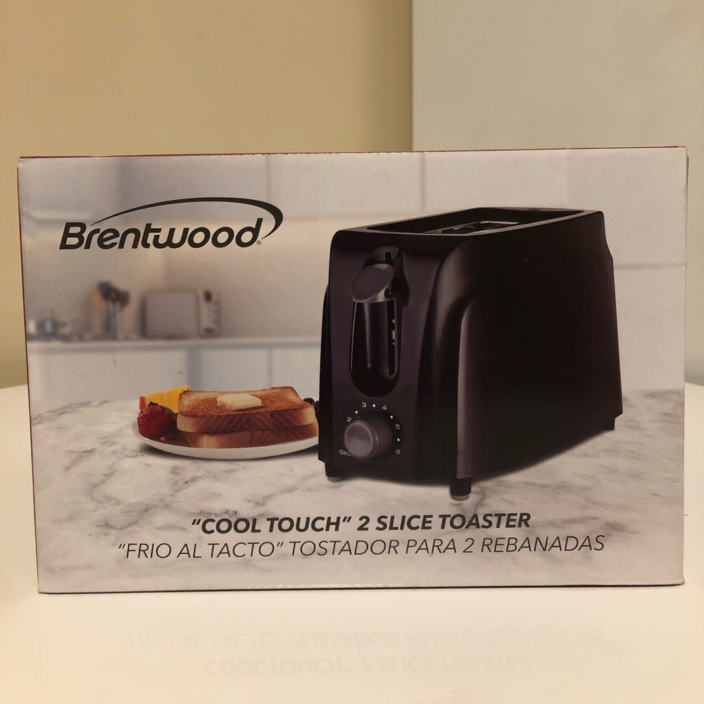 Brentwood “Cool Touch” 2 Slice Toaster